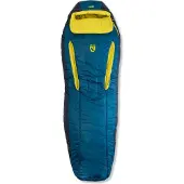 Nemo - Sovsäckar trekking - Forte Mens 20 Regular Abyss/Green Sheen för Unisex - Storlek Regular - Blå