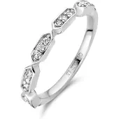 Ti sento Star light silver alliansring 12315ZI/52