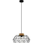 Eglo Padstow pendellampa E27 Ø445 svart FSC