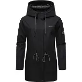 Ragwear Funktionsjacka 'Urbanna Remake' svart / vit