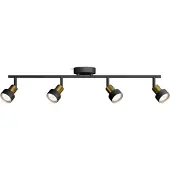 Philips Conduit 8720169299931 Tak-spotlights GU10 Svart, Guld