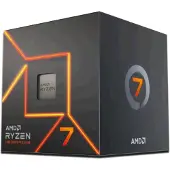 AMD Ryzen 7 7700 - 3,8GHz/5,3GHz - 8 kärnor - 16 trådar - 32 MB cache - Socket AM5 - Box | Wraith Prism