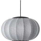 Made By Hand Taklampa , Grå, Sovrum, Tyg / textil