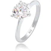 Elli Ring silver / transparent