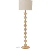 Bloomingville Giacoma golvlampa natur gummiträ
