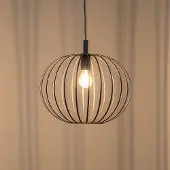 Argon Hänglampa Valor , dimbar, Svart, Vardagsrum / matsal, Metall, Modern, Pendellampa