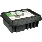 ELWORKS Driboks 330 large, uppsamlingslåda för utomhusbruk, svart, IP55