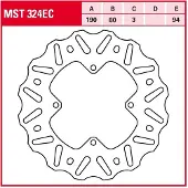 TRW Mst324ec Off Road Bromsskiva