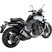 Akrapovic Slip-on Line avgassystem med EG-typgodk. VMAX 09-16 TI