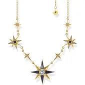 Thomas Sabo halsband Royalty stars gold KE2118-963-7-L45V