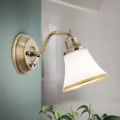 Orion Vägglampa TILDA, dimbar, Vardagsrum / matsal, Glas, Vägglampa, vägglampa inomhus