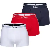 s.Oliver Boxershorts röd / svart / vit