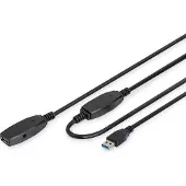 Digitus Usb 3.0-förlängare Kabel 15 M