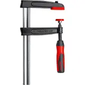 Bessey Skruvtving av aducergods med tvåkomponentshandtag TPN50S12BE-2K Spännvidd (max.):500 mm Gapdjup:120 mm
