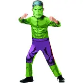 Marvel Maskeradkläder - The Hulk Classic Costume - - 7-8 år (122-128) - Maskeradkläder