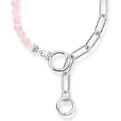 Thomas Sabo Glam & Soul Cosmic Amulet rose quartz silver halsband KE2193-035-9-L47v