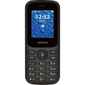 Myphone MP2220, Bär, Dubbla SIM-kort, 4,5 cm (1.77), Bluetooth, 600 mAh, Svart