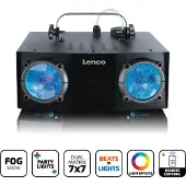 Lenco Dual Matrix party LED-ljus och dimmaskin
