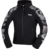 IXS Moto Camo Huvtröja med dragkedja för motorcykel