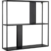 Bloomingville Mack hylla, svart, metall