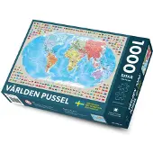 Världen Pussel 1000 bitar