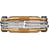 Crankbrothers Multi-5 Multiverktyg guld/silver 2022 Multi- & Miniverktyg