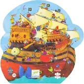 Djeco Pussel - 54 Bitar - Barbarossas Skepp - - One Size - Pussel