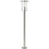 Brilliant 44785/82 York Utomhusmarkbelysning Halogen E27 60 W Rostfritt stål