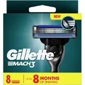 Gillette Gillette: Rakblad Mach3 XL 8st