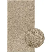 vidaXL Matta ZIZUR beige 80x150 cm jutelook inomhus och utomhus