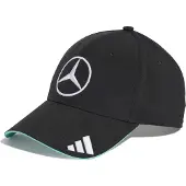 Adidas Keps - Mercedes - Svart m. Logo - - 54 cm - Keps