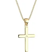 Elli Halsband 'Kreuz' guld
