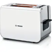 Bosch Styline brödrost TAT8611N / Brödrost med brödvärmare / Köksbrödrost med upptiningsfunktion
