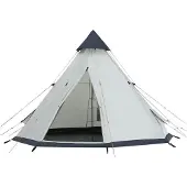 Trigano - Campingtält/familjetält - Cherokee 350 för Unisex - Vit