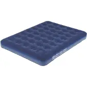 Trigano - Madrass - Matelas Velours Pompe Intégrée 2p för Unisex - Blå