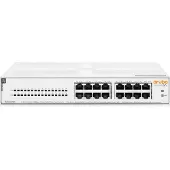 HP HPE Networking Instant On 1430 16G Class4 PoE 124W Switch - Switch - ohanterad - 16 x 10/100/1000 (PoE Class 4) - skrivbordsmodell, rackmonterbar, väggmonterbar - PoE (124 W) - BTO