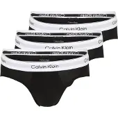 Calvin Klein 3 Pack Hip Briefs Icon Cotton Stretch