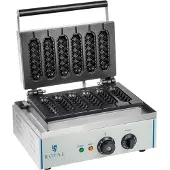 Royal Catering Våffeljärn - 1550 W - Skaft - Corn Dog