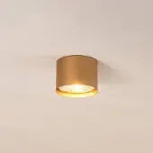 Argon Takspotlight Chloe fast, guld , dimbar, Mässing / guld, Vardagsrum / matsal, Metall, Modern, Halogen spots