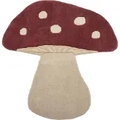 Bloomingville - Mushroom Matta 85x90 Red