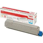 OKI - Cyan - original - tonerkassett - för C8600cdtn, 8600dn, 8600n, 8800cdtn, 8800dn, 8800n