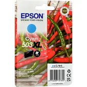 Epson 503XL (T09R2) cyan bläckpatron hög kapacitet (original)