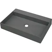 Deante Bänktvättställ I Granit Med Plats För Blandare 60x40 Cm