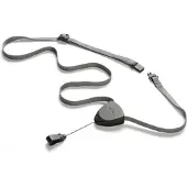 Durable FLEX, Passerkortssnodd, Svart, Grå, 10 styck, ABS synthetics, 50 cm, 8 mm