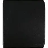 Pocketbook - Vikbart fodral för eBook-läsare - polyuretan - svart - för Era, Era Color