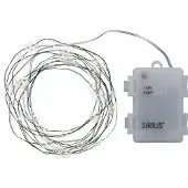 Sirius Home Sirius Nynne snöflinga ljusslinga - 40 LED - klar/grön