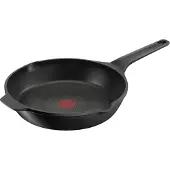 TECHSALES Stekpanna - Tefal - E2490645 - Aluminium - Ø 28 cm - Non-stick - Tål maskindisk svart