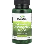 Swanson Health Fullspektrum Astragalusrot, 470 mg, 100 kapslar