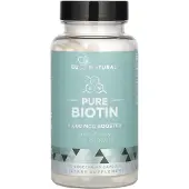 Eu Natural , ren biotin, 5 000 mcg, 120 vegetabiliska kapslar