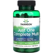 Swanson Health Bara en komplett multivitamin, 130 tabletter